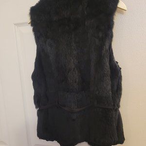 Vintage Rabbit Fur Vest!